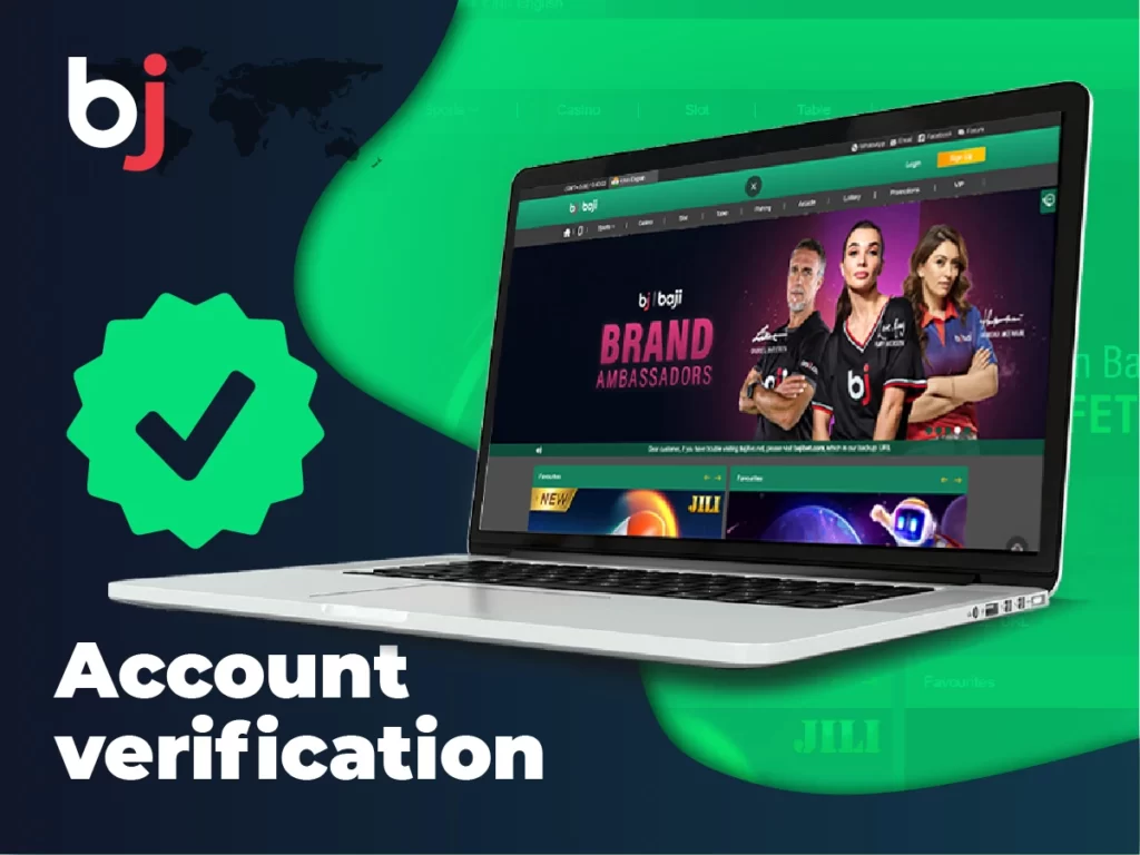 Steps to verify your Baji Live account and to be able to play with safety .