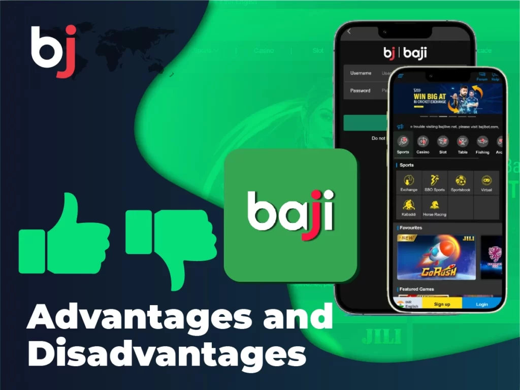 Advantages and disadvantages of using Baji live mobile app